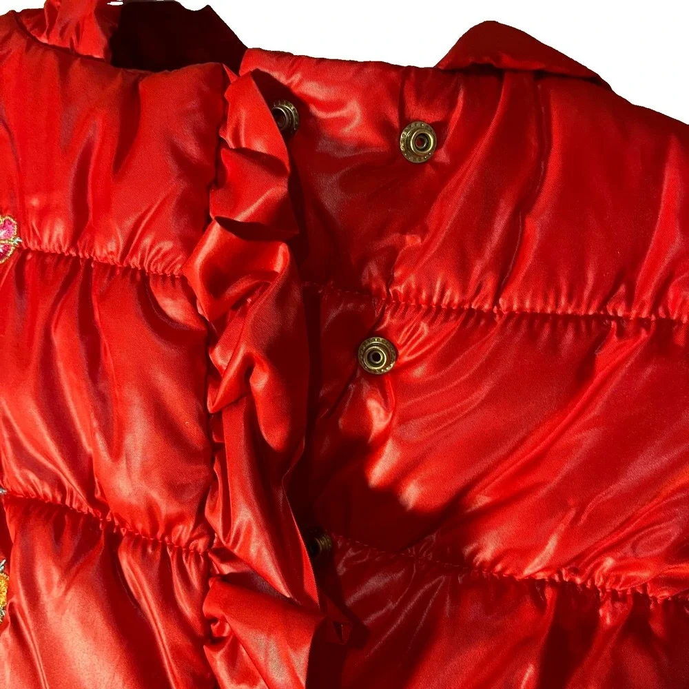 Disney‎ Princess Elena Lined Puffer Jacket Size 2 New